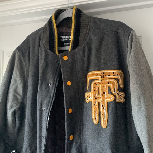 Trukfit “Trukfit Mob To The End” Gray & Yellow Men’s - Picture 6 of 16